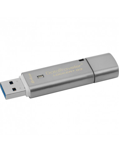 MEMORY DRIVE FLASH USB3 64GB/LOCKER+G3 DTLPG3/64GB
