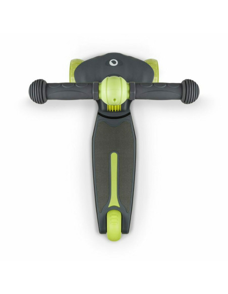 BN-LOE-TIMMY_GREEN_LIME,Lionelo - Trotineta Timy, Copii, Pliabila, Pana la 50 Kg, Cu design ergonomic, Cu lumini LED, 26,5 x 60 