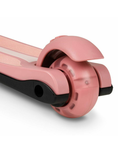 BN-LOE-TIMMY_PINK_ROSE,Lionelo - Trotineta Timy, Copii, Pliabila, Pana la 50 Kg, Cu design ergonomic, Cu lumini LED, 26,5 x 60 x