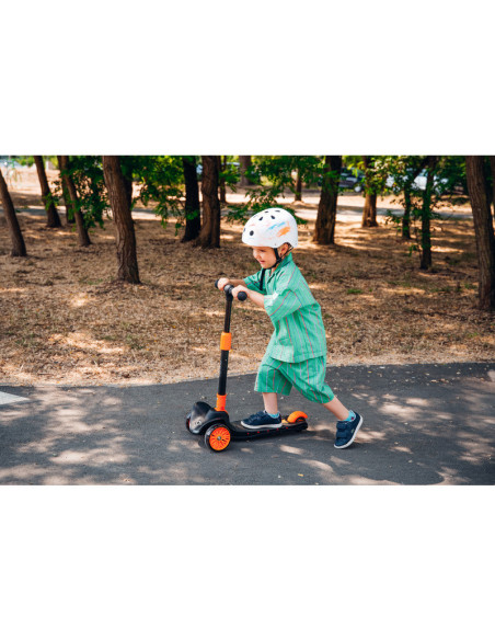 BN-LOE-TIMMY_PINK_ROSE,Lionelo - Trotineta Timy, Copii, Pliabila, Pana la 50 Kg, Cu design ergonomic, Cu lumini LED, 26,5 x 60 x