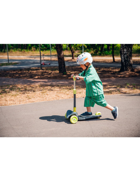 BN-LOE-TIMMY_PINK_ROSE,Lionelo - Trotineta Timy, Copii, Pliabila, Pana la 50 Kg, Cu design ergonomic, Cu lumini LED, 26,5 x 60 x