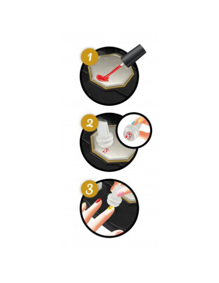 BK5433,Studio Profesional - Stampile unghii