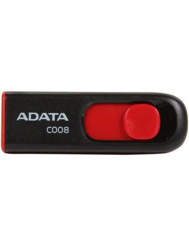 AC008-16G-RKD,MEMORY DRIVE FLASH USB2 16GB/BLACK/RED AC008-16G-RKD A-DATA