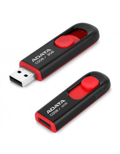 AC008-4G-RKD,Memorie USB Flash Drive ADATA C008, 4GB, USB 2.0, negru