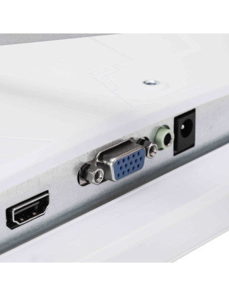 HC240HFW,Monitor Hannspree HC240HFW, 60,5 cm (23.8"), 1920 x 1080 Pixel, Full HD, LED, 8 ms, Argint, Alb