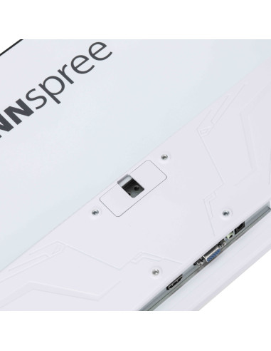 HC240HFW,Monitor Hannspree HC240HFW, 60,5 cm (23.8"), 1920 x 1080 Pixel, Full HD, LED, 8 ms, Argint, Alb