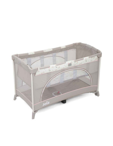 BB-P1206BAFLF000,Joie - Patut pliant cu 2 niveluri Allura 120 cm, Flowers Forever