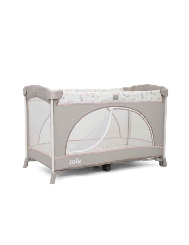 BB-P1206BAFLF000,Joie - Patut pliant cu 2 niveluri Allura 120 cm, Flowers Forever