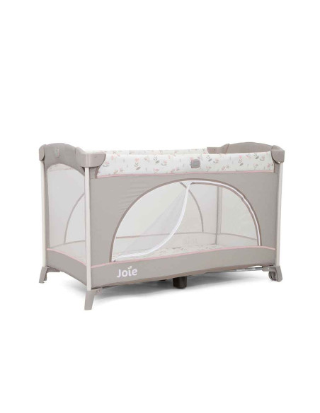 BB-P1206BAFLF000,Joie - Patut pliant cu 2 niveluri Allura 120 cm, Flowers Forever