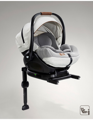 BB-C1510GAOYS000,Joie - Scoica auto inclinabila i-Size i-Level Recline Signature Oyster, 40-85 cm, certificata R129