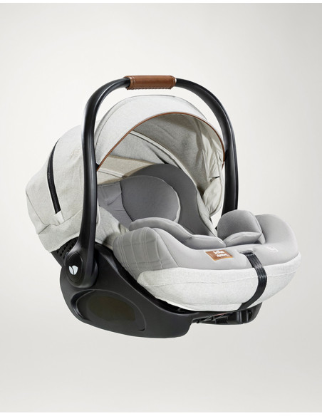 BB-C1510GAOYS000,Joie - Scoica auto inclinabila i-Size i-Level Recline Signature Oyster, 40-85 cm, certificata R129