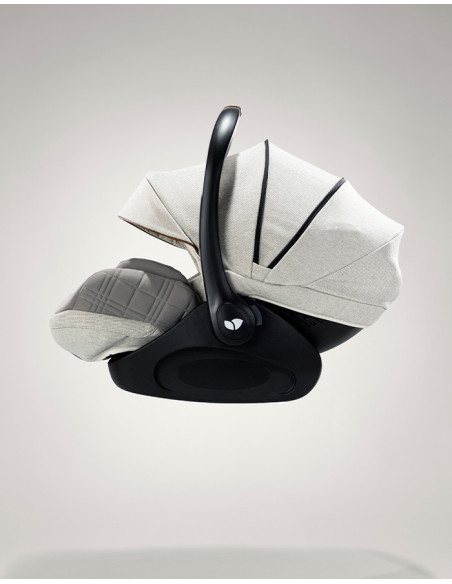 BB-C1510GAOYS000,Joie - Scoica auto inclinabila i-Size i-Level Recline Signature Oyster, 40-85 cm, certificata R129