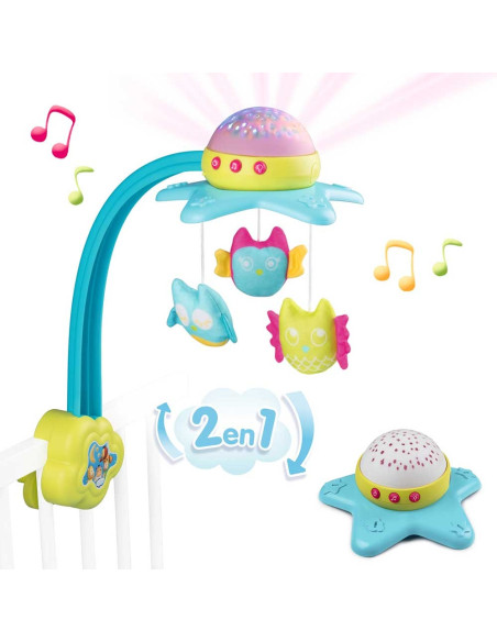 S7600110116,Carusel muzical Smoby Cotoons Star 2 in 1