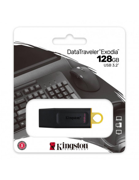 Memorie USB Flash Drive Kingston 128GB Data Traveler Exodia