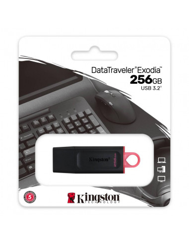 MEMORY DRIVE FLASH USB3.2/256GB DTX/256GB KINGSTON,DTX/256GB