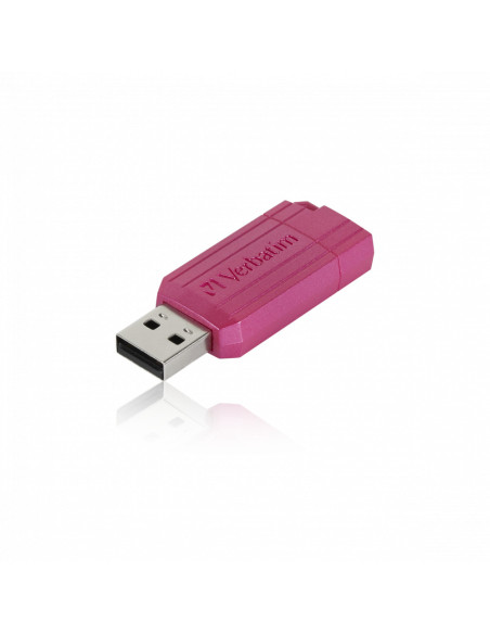 49067,USB DRIVE 2.0 PINSTRIPE 16GB STORE N GO HOT PINK "49067" (timbru verde 0.03 lei)