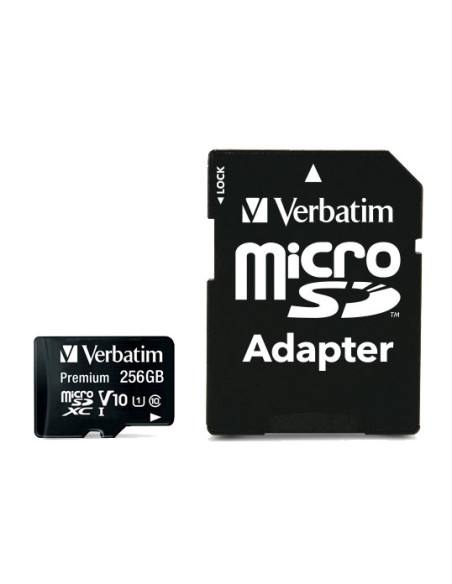 44087,MICRO SDXC PREMIUM 256GB CLASS 10 INC ADAPTER "44087" (timbru verde 0.03 lei)
