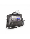 49855,SLIM NOTEBOOK CASE "LONDON" 17" BLACK RFID SECURE POCKET "49855"
