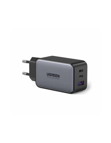 15334,INCARCATOR retea Ugreen, "CD244" Quick Charge 65W GaN, 2 x USB Type-C, 1 x USB, gri "15334" - 6941876213344