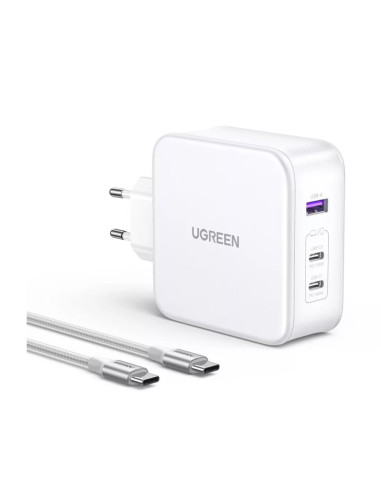 15339,INCARCATOR retea Ugreen, Nexode "CD289" Quick Charge 140W GaN, 1 x USB, 2 x USB Tpe-C, alb "15339" - 6941876213399