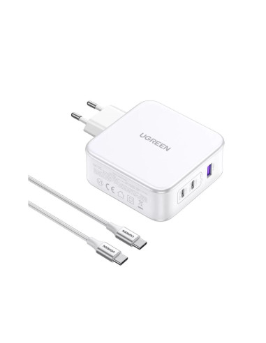 15339,INCARCATOR retea Ugreen, Nexode "CD289" Quick Charge 140W GaN, 1 x USB, 2 x USB Tpe-C, alb "15339" - 6941876213399
