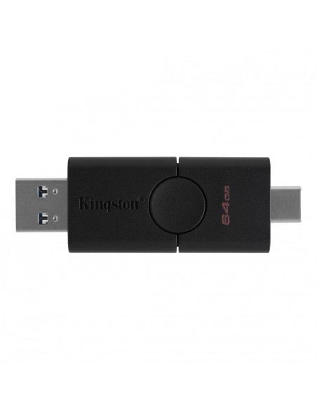 MEMORY DRIVE FLASH USB3.2 64GB/DUO DTDE/64GB KINGSTON,DTDE/64GB