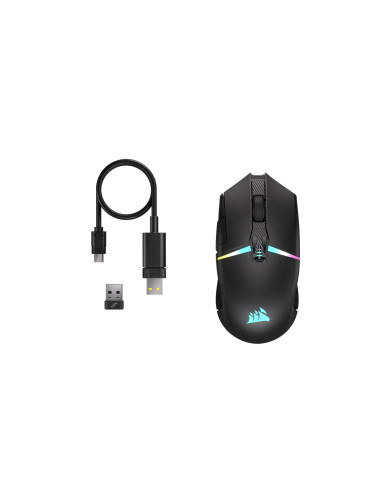 CH-931B011-EU,Mouse wireless Corsair "Nightsabre", 26000 dpi, RGB, negru "CH-931B011-EU"