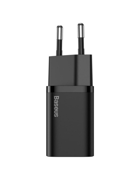 CCSUP-J01,INCARCATOR retea Baseus Super Si, Quick Charge 30W, 1 x USB Type-C 5V/3A, negru "CCSUP-J01" - 6953156205062