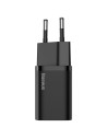 CCSUP-J01,INCARCATOR retea Baseus Super Si, Quick Charge 30W, 1 x USB Type-C 5V/3A, negru "CCSUP-J01" - 6953156205062