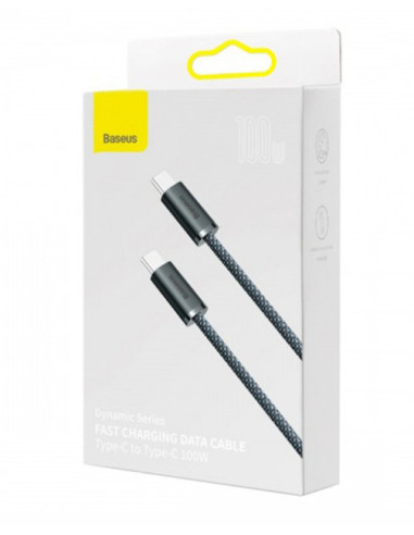 CALD000216,CABLU alimentare si date Baseus Dynamic Series, Fast Charging Data Cable pt. smartphone, USB Type-C la USB Type-C 100