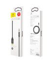 CAM01-01,CABLU AUDIO Baseus Yiven, 1 x USB Type-C (T) la 1 x Jack 3.5mm (T), lungime cablu 1.2m, negru "CAM01-01" - 695315626255