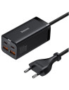 CCGP000101,INCARCATOR retea Baseus GaN3 Pro, Quick Charge 100W, 2 x USB, 2 x USB Type-C, negru "CCGP000101" - 6953156209053