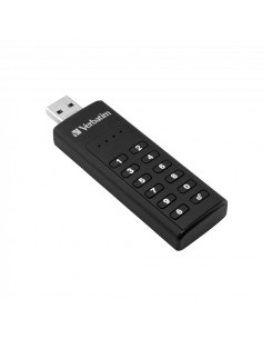 49427,KEYPAD SECURE USB 3.0 DRIVE WITH 256-BIT AES HARDWARE ENCRYPTION 32GB, USB A "49427" (timbru verde 0.03 lei)