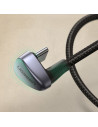 70313,CABLU alimentare si date Ugreen, "US311", Fast Charging Data Cable pt. smartphone, USB la USB Type-C, unghi 180 grade, bra
