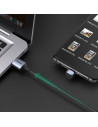 70313,CABLU alimentare si date Ugreen, "US311", Fast Charging Data Cable pt. smartphone, USB la USB Type-C, unghi 180 grade, bra