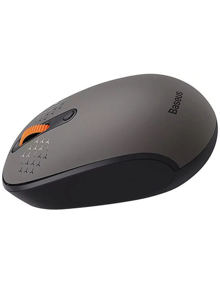 B01055502833-00,MOUSE Baseus, wireless 2.4GHz, optic,3/1 butoane/scroll, 800/1200/1600DPI, raza 10-20m, gri "B01055502833-00"