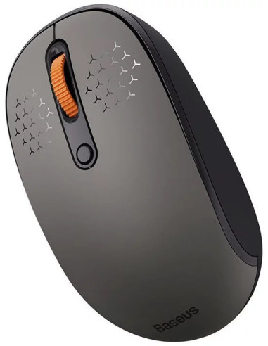 B01055502833-00,MOUSE Baseus, wireless 2.4GHz, optic,3/1 butoane/scroll, 800/1200/1600DPI, raza 10-20m, gri "B01055502833-00"