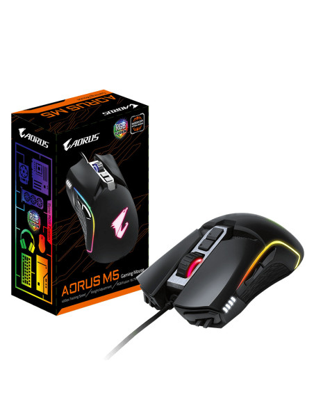GM-AORUS M5,Mouse Gaming GIGABYTE AORUS M5 "GM-AORUS M5"