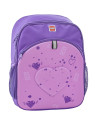 Rucsac mov LEGO M-Line, cu buzunar frontal - design Purple