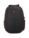 Rucsac BESTLIFE Gaming Assailant - negru/rosu - laptop 17 inch
