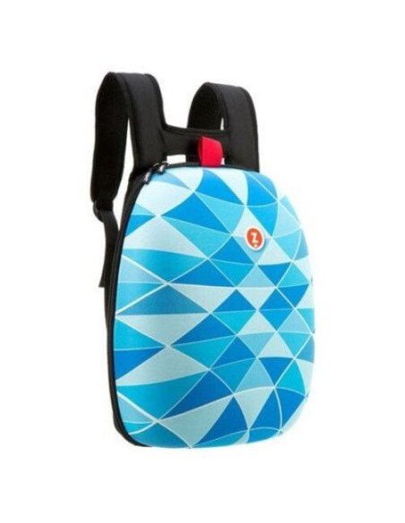 Rucsac ZIPIT Shell - triunghiuri albastre,ZP-145900 Rucsac ZIPIT Shell - triunghiuri albastre,ZP-145900