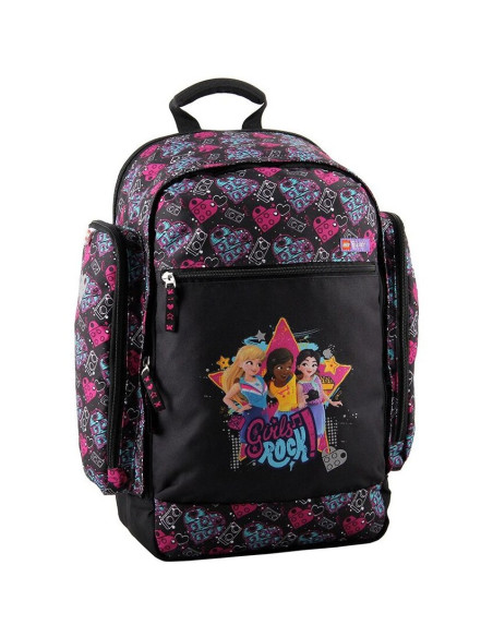 Ghiozdan scoala Venture LEGO Core Line - design Friends Girls