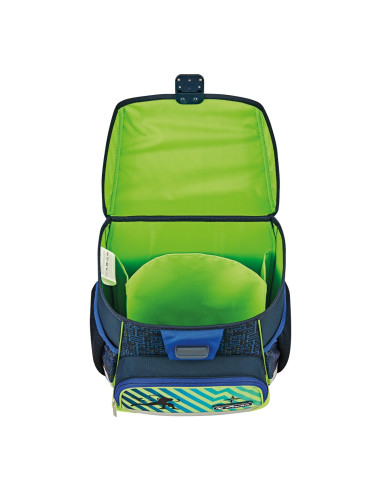 50043170,Ghiozdan neechipat loop, motiv funky ninja 50043170,Ghiozdan neechipat loop, motiv funky ninja