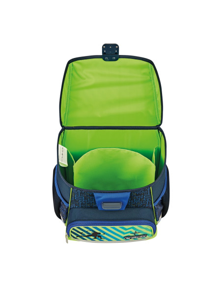 50043170,Ghiozdan neechipat loop, motiv funky ninja 50043170,Ghiozdan neechipat loop, motiv funky ninja