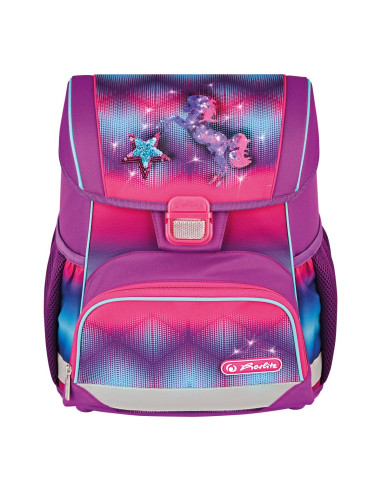 50043699,Ghiozdan echipat loop plus, motiv funky horse