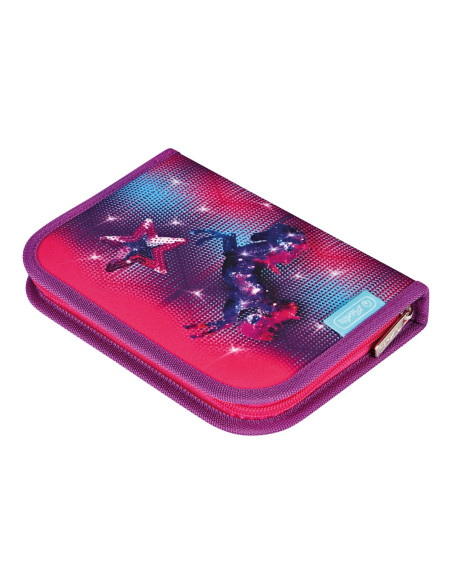 50043699,Ghiozdan echipat loop plus, motiv funky horse