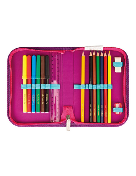 50043699,Ghiozdan echipat loop plus, motiv funky horse