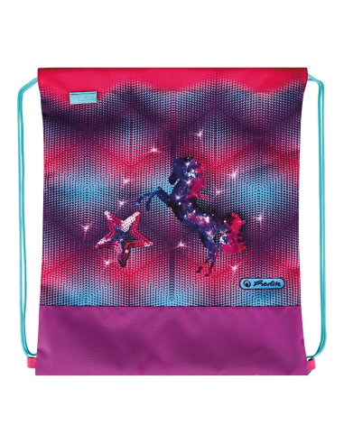 50043699,Ghiozdan echipat loop plus, motiv funky horse