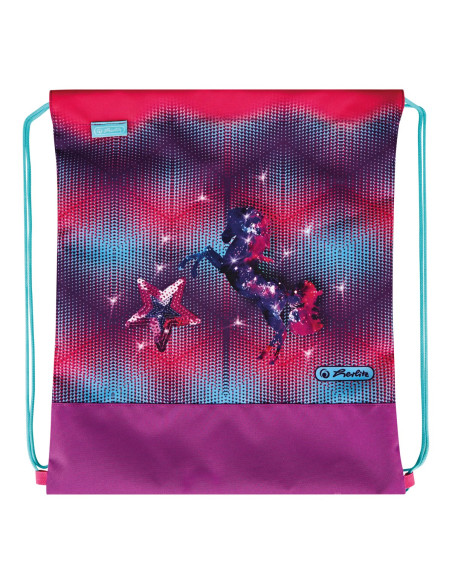 50043699,Ghiozdan echipat loop plus, motiv funky horse