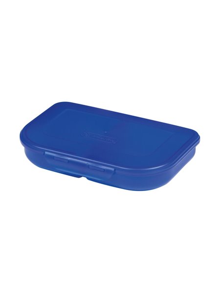 11415304,Cutie sandwich Herlitz, 2 compartimente albastra 11415304,Cutie sandwich Herlitz, 2 compartimente albastra
